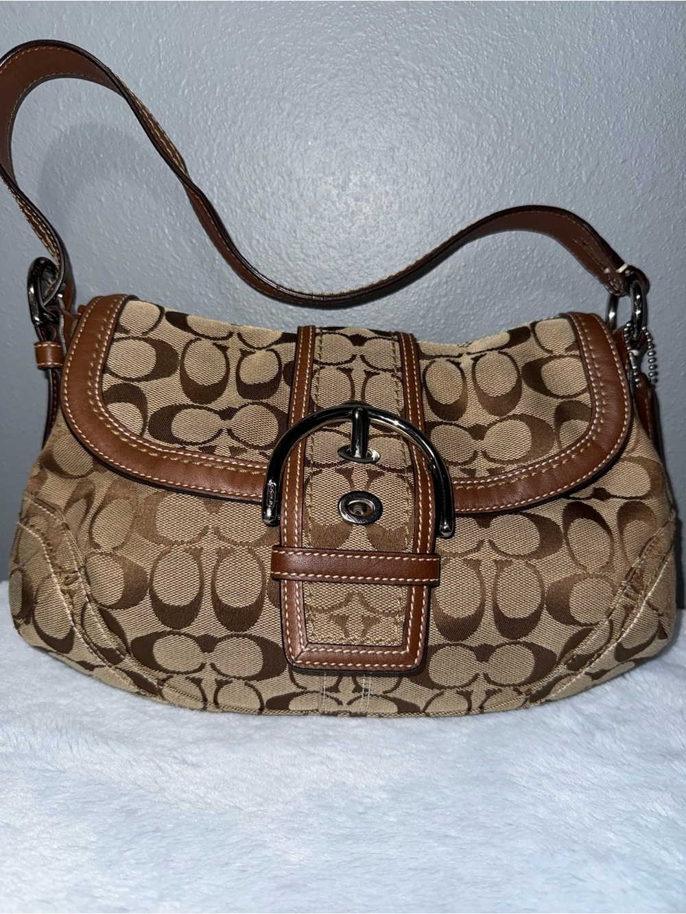 Coach large tan soho (price firm)